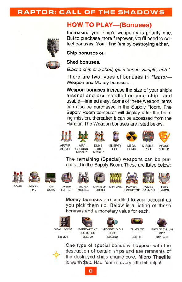 Raptor manual