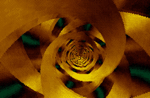 Demoscene tube demo